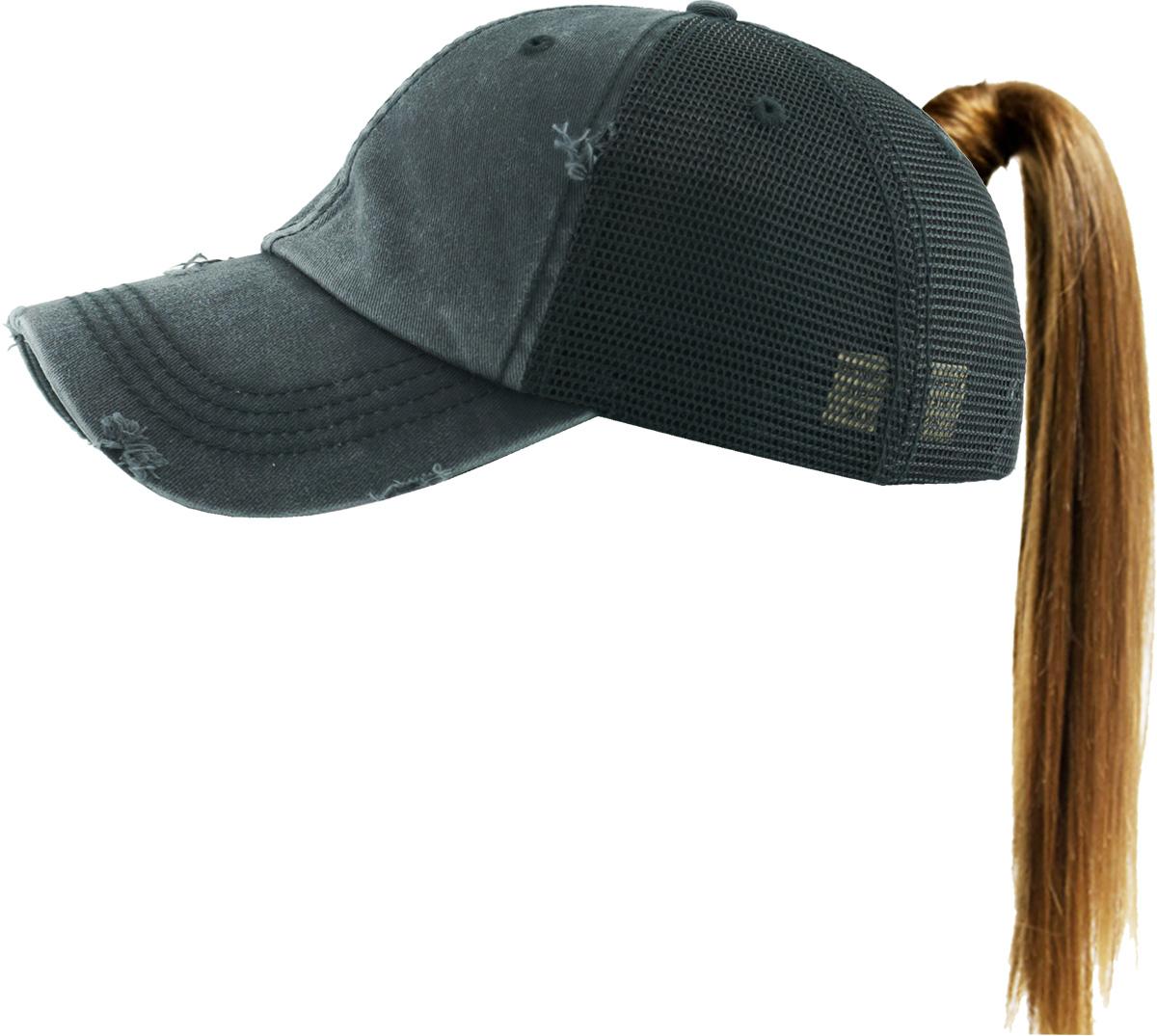Ponytail Mesh Back Cap KBETHOS